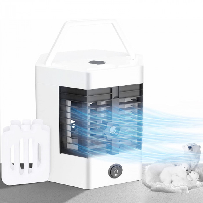 Настільний портативний кондиціонер 5X Arctic Cool Ultra Pro із зволожувачем повітря міні кондиціонер