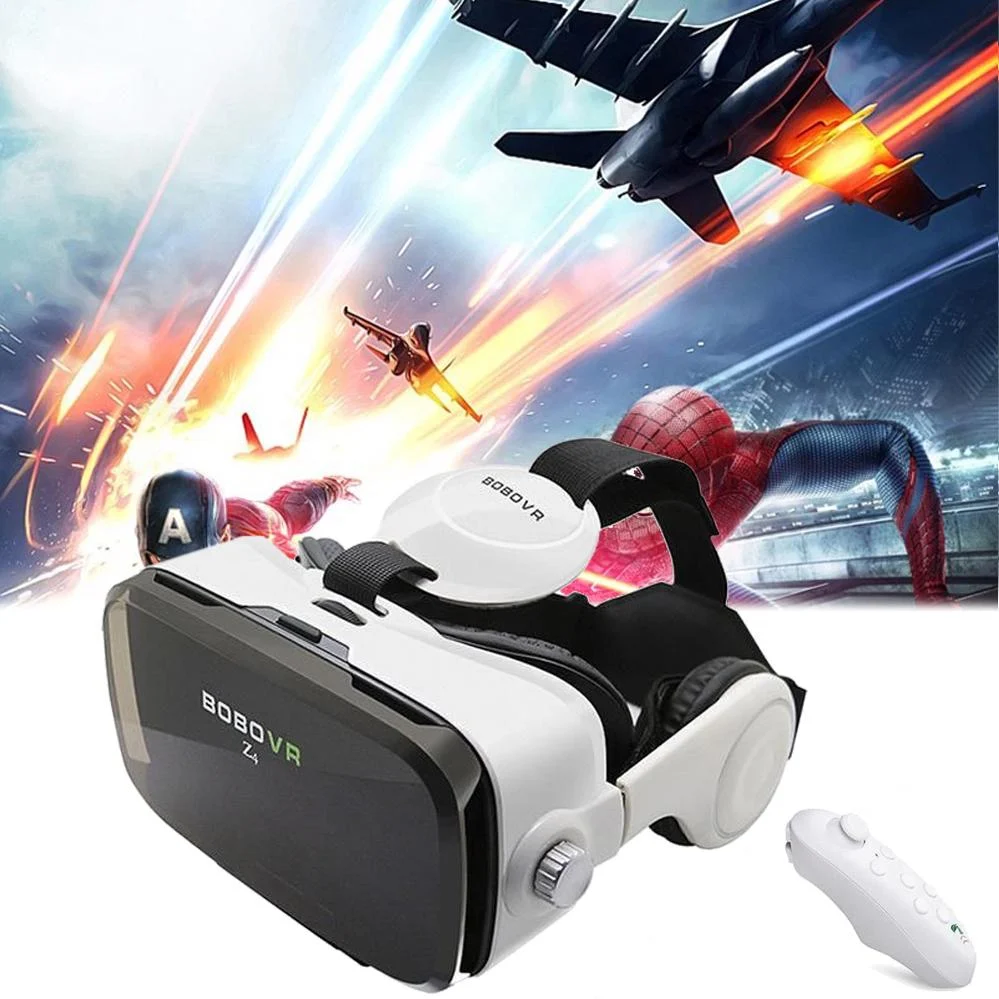 Окуляри віртуальної реальності BOBO VR Z4 з навушниками, пульт у комплекті