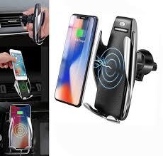 Автомобільний тримач із бездротовою зарядкою SMART SENSOR S5