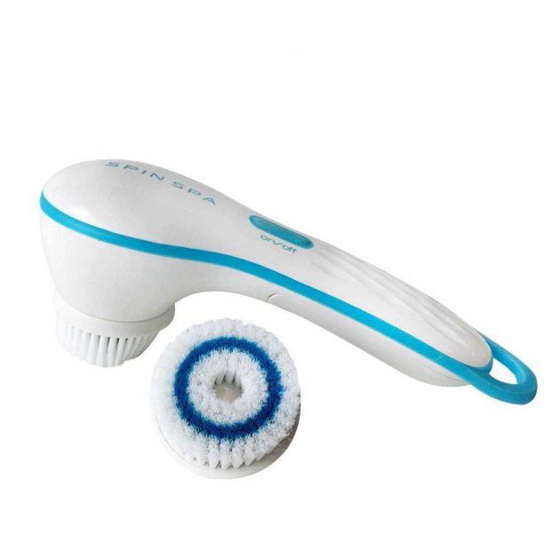 Очищувальна масажна щітка для обличчя Spin Spa Brush Спін СПА