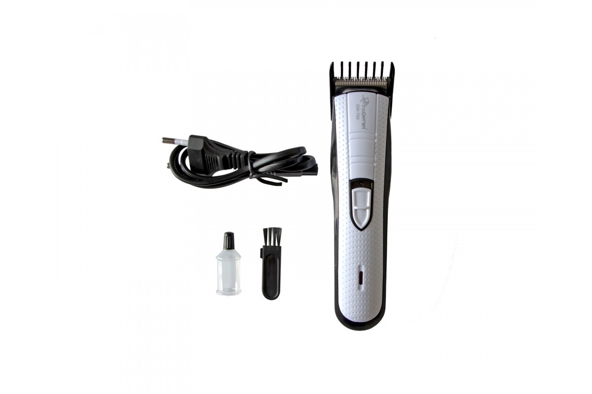 Тример для бороди та вусів Gemei GM-769 White