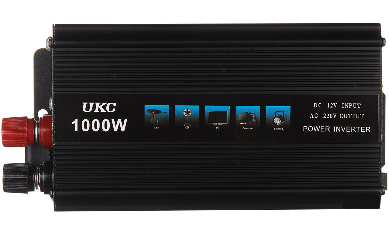 Перетворювач Інвертор 12V-220V 1000W