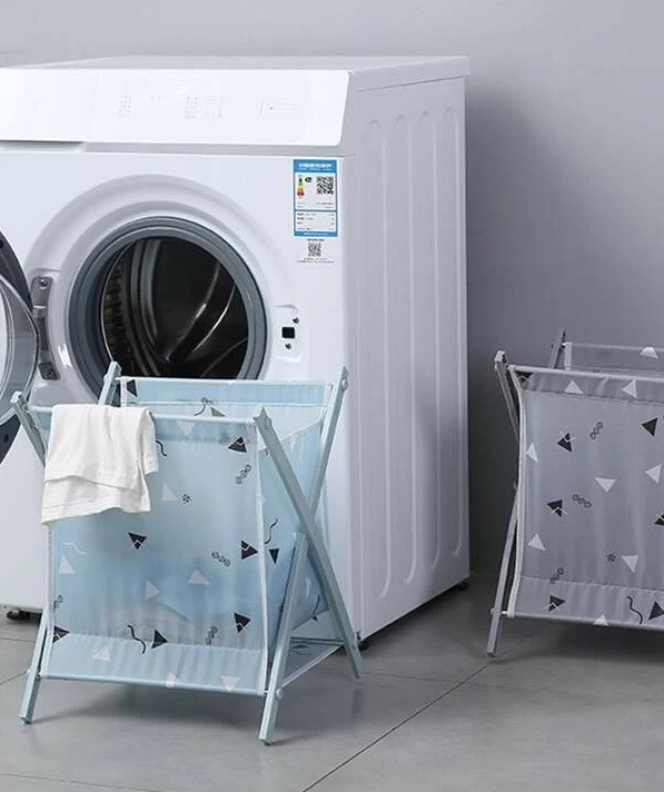 Кошик для білизни Laundry Storage Basket Сіра