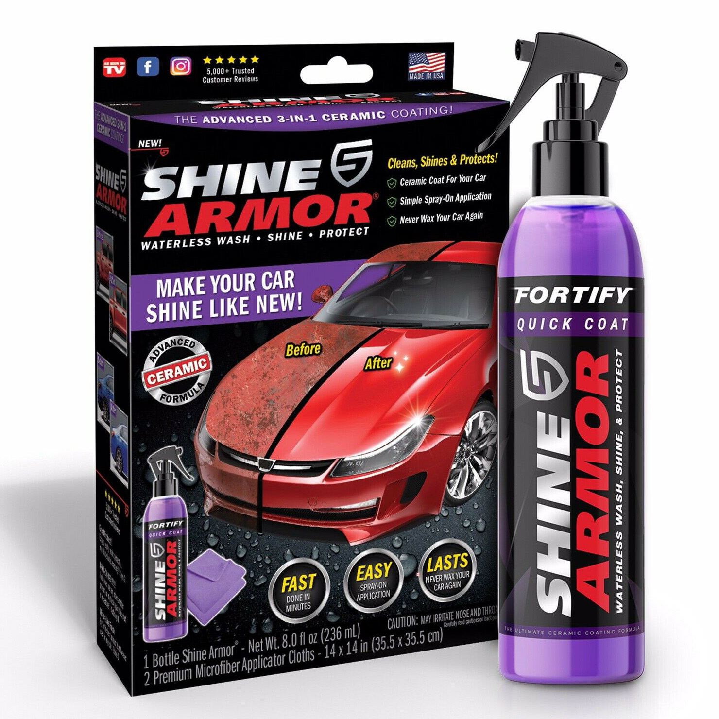 Поліроль проти подряпин Shine Armor