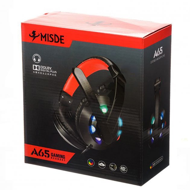 Ігрові навушники з мікрофоном Gaming MDR A65