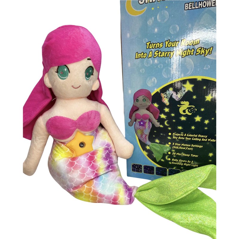 Дитяча іграшка Русалочка нічник-проектор зоряного неба Star Bellу Dream Lites