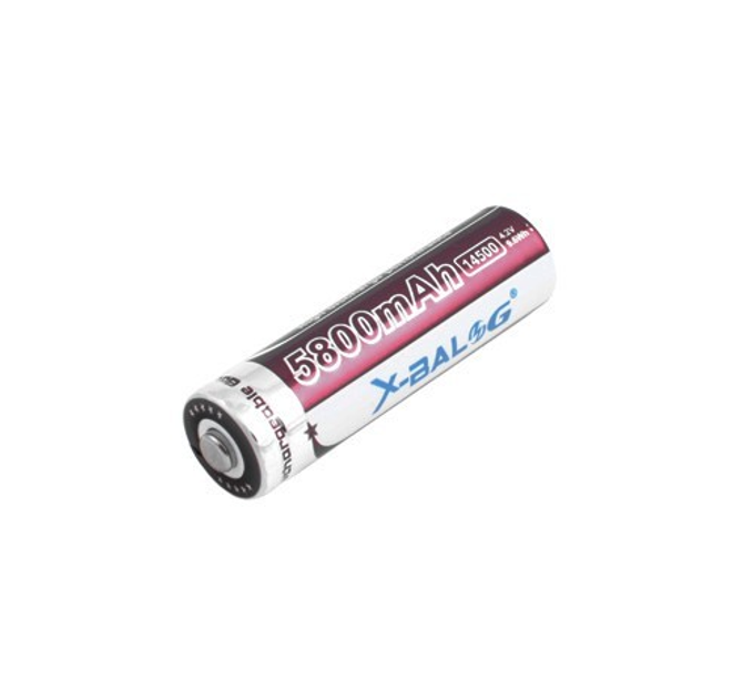 Акумулятор 14500, X-Balog, 5800mAh