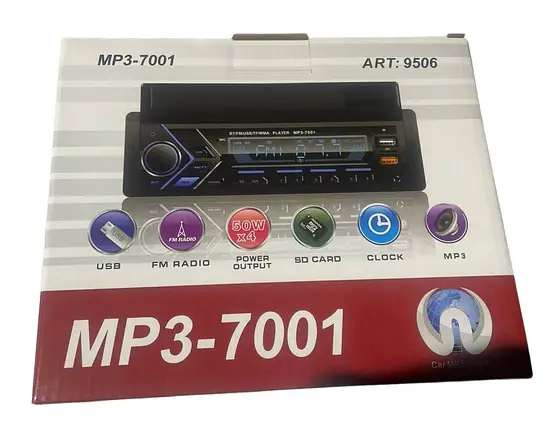 Автомагнітола MP3 7001 BT з утримувачем для телефону