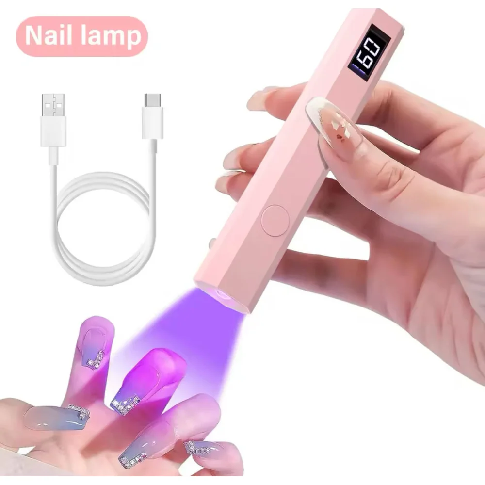 Ультрафіолетова УФ/ світлодіодна лампа для дизайну нігтів USB AND 1-44