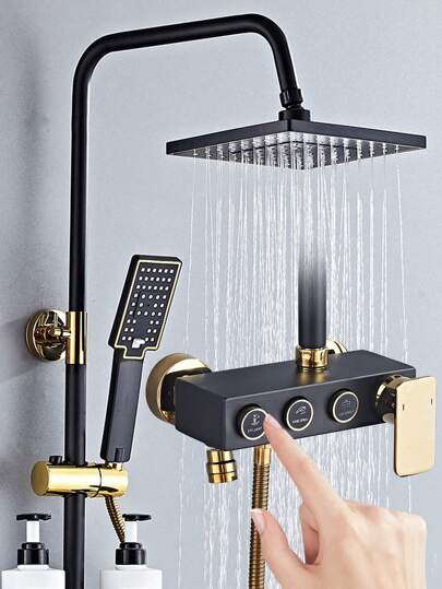 NEW Душева система Style Shower багатофункціональна з тропічним душем