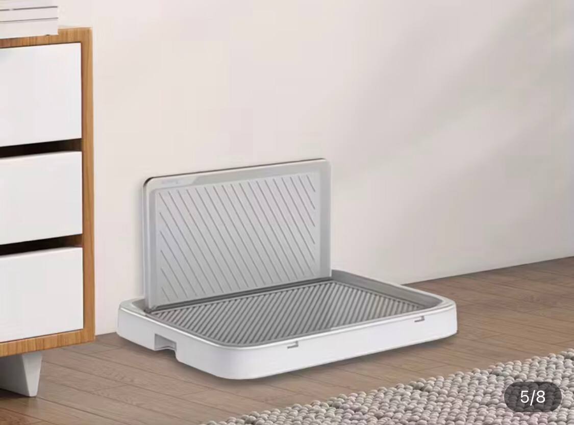 Туалет для собак із захисною стінкою 50*39 см