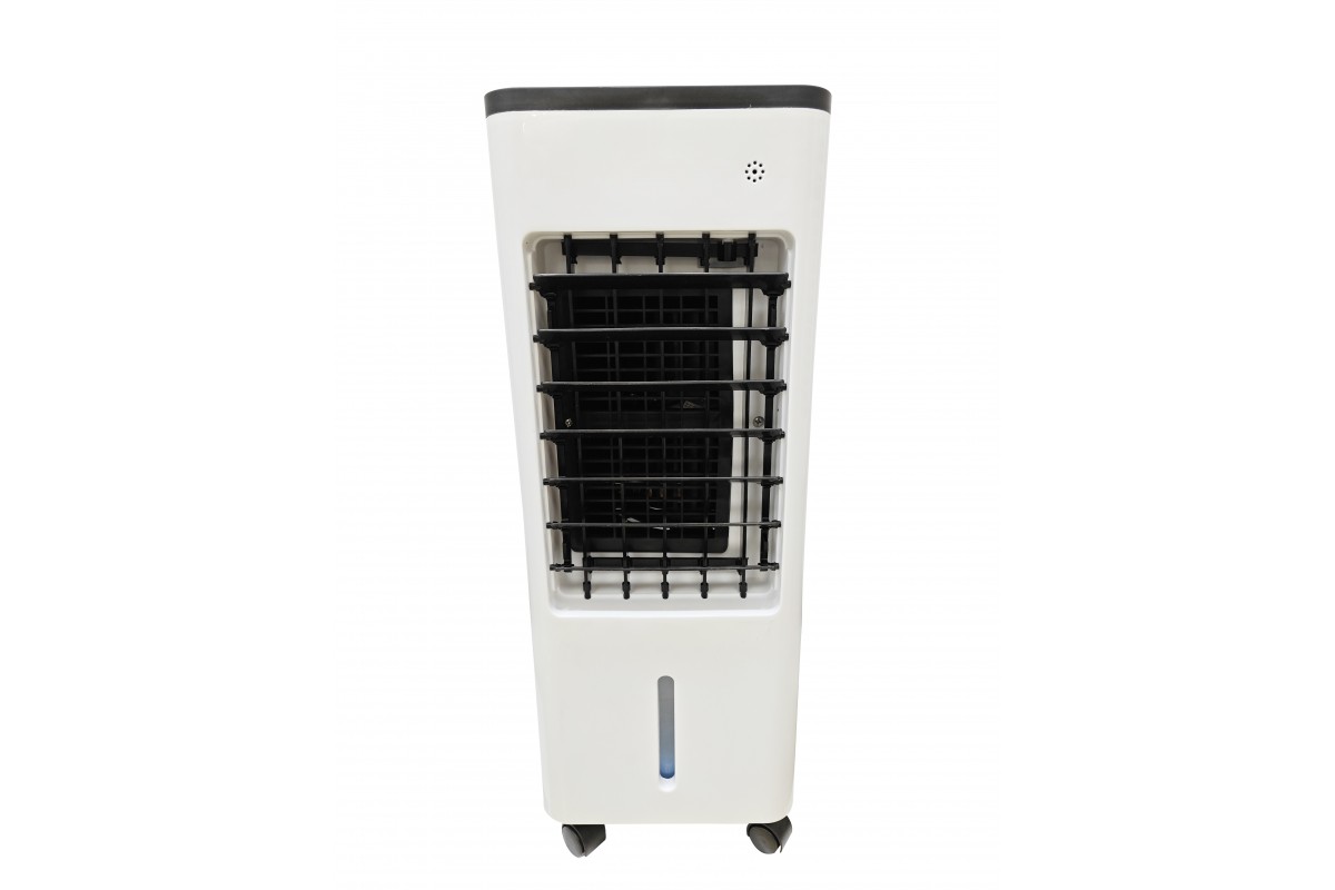 Охолоджувач повітря Germatic DY-30A, (120W, сенсорні кнопки, пульт, екран, колеса, автообіг, ємність - 5,5л, 2 контейнери для льоду)
