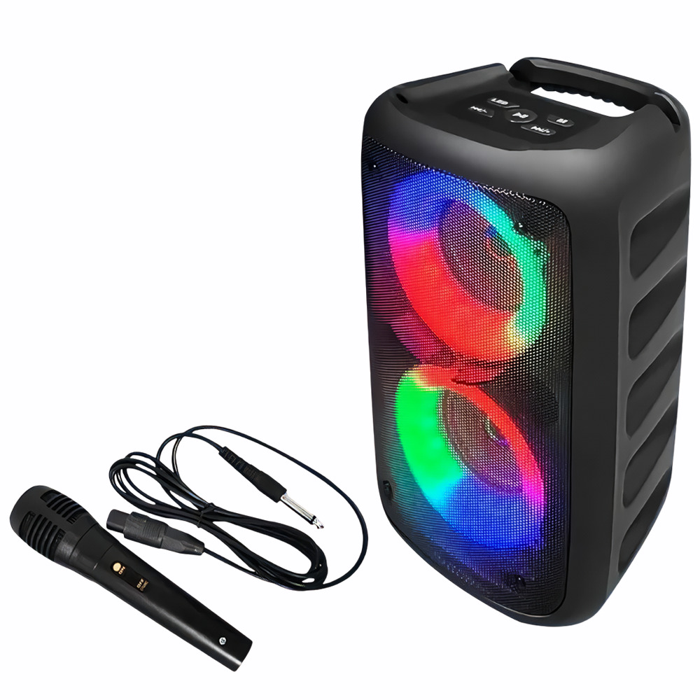 Портативна Bluetooth колонка KTS-1265 з LED-підсвічуванням, Bluetooth, FM-радіо SO-67
