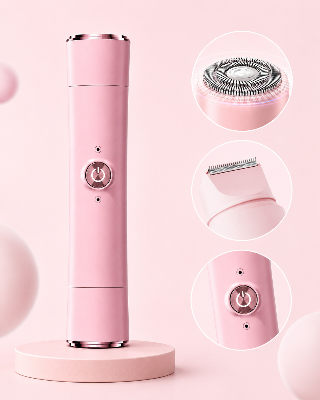 Епілятор міні бритва для інтимних місць (акумулятор) (SHAVER 2 IN 1)