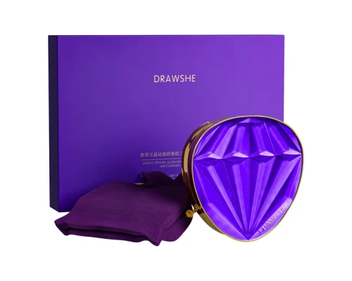 Тональний засіб кушон DRAWSHE Cushion 3 in 1 PURPLE