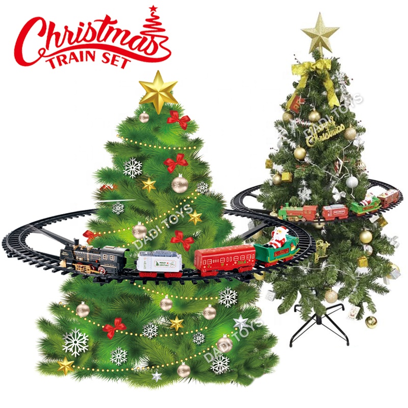 Різдвяний поїзд на ялинку Christmas Train Set