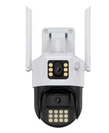 Камера 360 (P12-P6MP)-mpКамера Wifi ptz подвійний уклін 3mp+3mp= 6mp камера +12v2a power *icsee