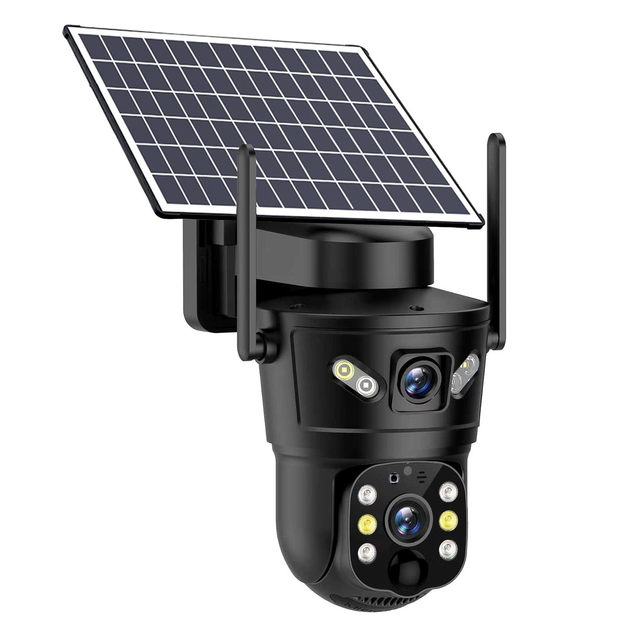 IP камера відеоспостереження RIAS D05 (v380Pro APP) 4G 2 3MP+3MP