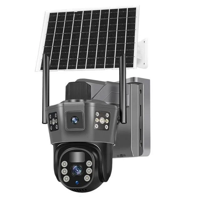 Камера на 3 лінзи, 4G / сонячна панель SD 35-4G