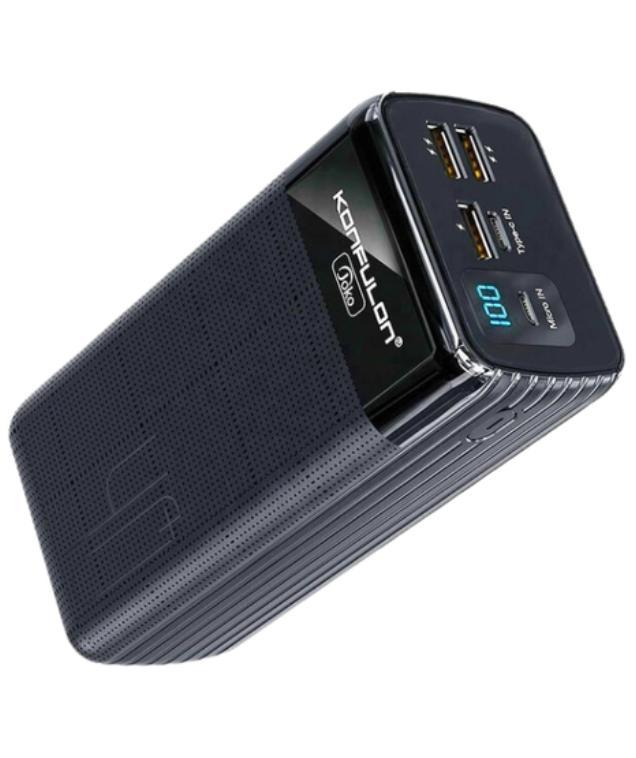 Портативний зарядний пристрій Konfulon A21S Power Bank 40000mah