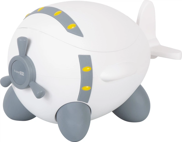 Дитячий горщик у вигляді літака FreeON Plane White-Grey