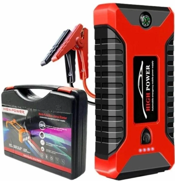 Пуско-зарядний пристрій JUMP STARTER 29B/УМБ для автомобільного акумулятора Power Bank 99800 мАг