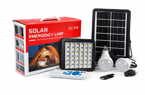 Сонячна портативна зарядна станція 100W (CC-016)