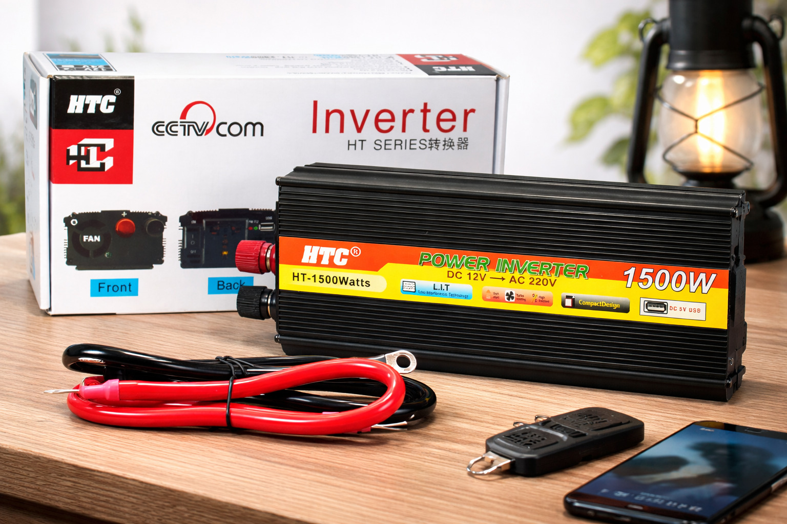 Перетворювач AC/DC 1500W 12V SSK / Інвертор у машину / Автомобільний перетворювач напруги