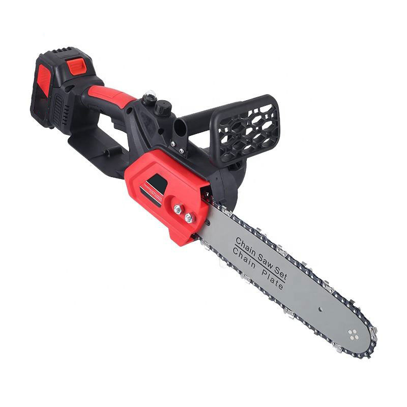 Акумуляторна пилка 12 дюймів червона Electric saw 1200 Вт 48 В