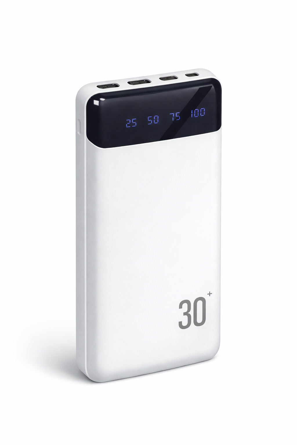 PowerBank PB-461 / Портативний зарядний пристрій 30000 mAh з цифровим дисплеєм