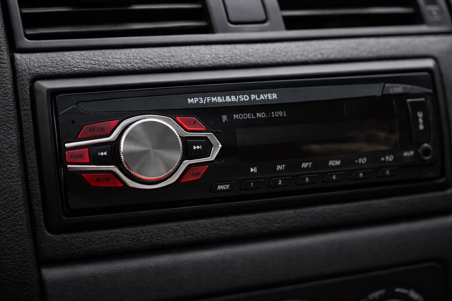 Автомагнітола 1091 ISO USB/microSD/FM/AUX з Пультом