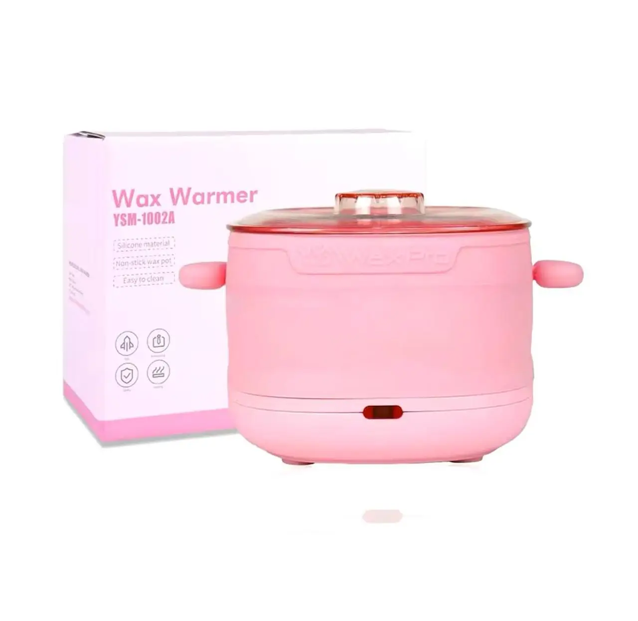 Воскоплав баночний силіконовий складаний Wax Warmer YSM-1002A 400 мл 100 Вт