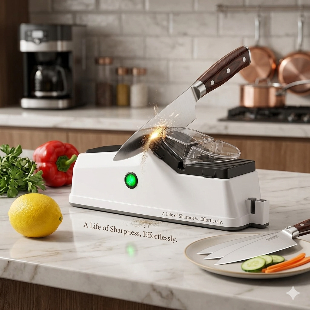 Електроточилка для ножів Electric Knife Sharpener USB / Точилка для ножів та ножиць