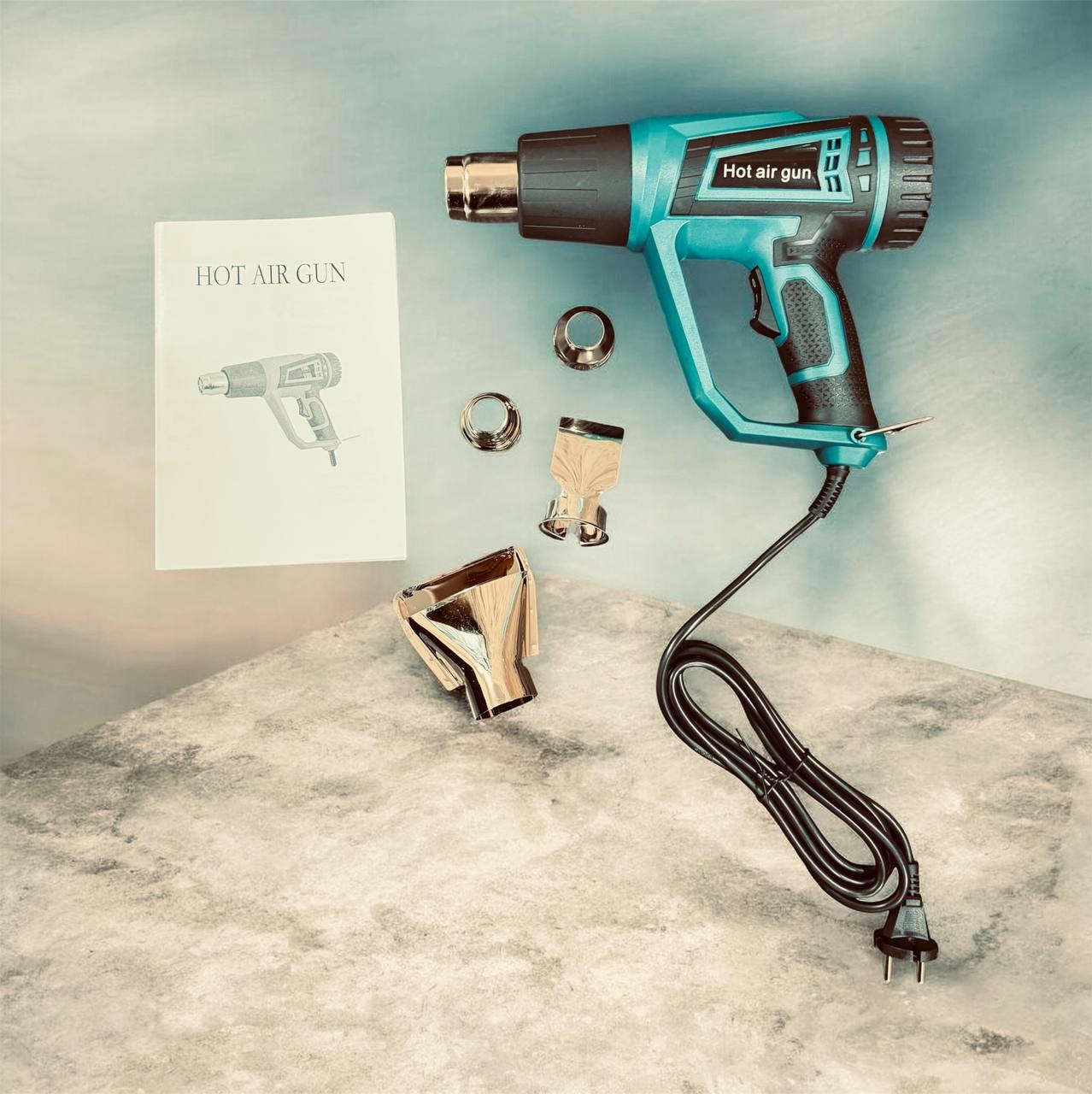 Фен промисловий Hot Air Gun 1600W 4 насадки X512