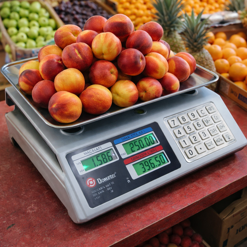 Ваги ACS 50kg/5g CK 982S Metal DOMOTEC