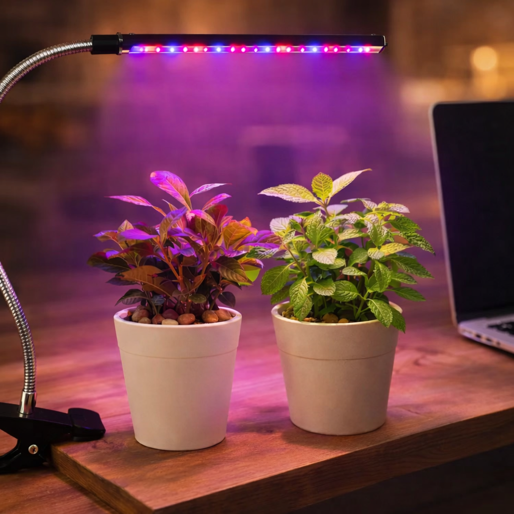 Світлодіодна фітолампа Grow Light для вирощування рослин, розсади Повний спектр 1 голова