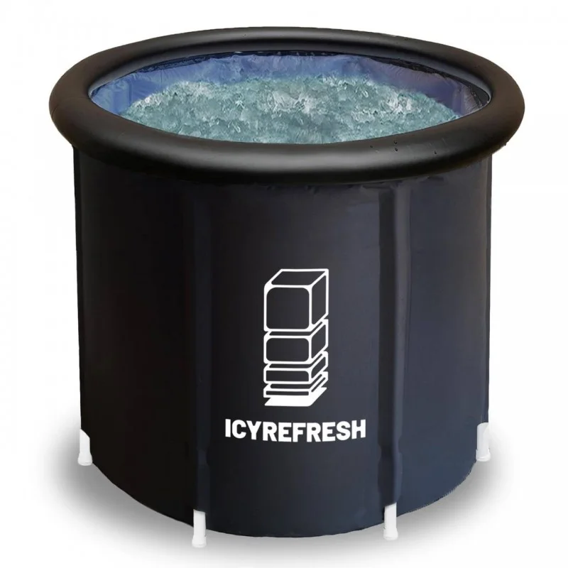 Круглий каркасний басейн для крижаної ванни / Льодова надувна ванна "Ice Bath Spa"