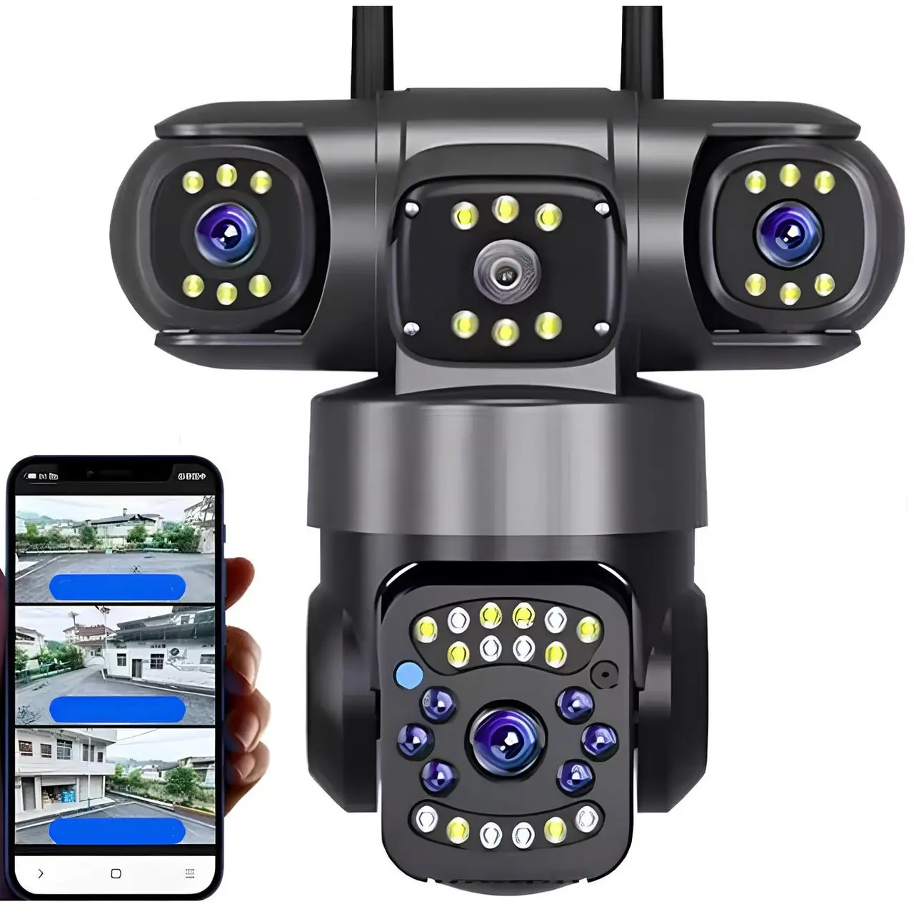 Вулична поворотна камера 4G smart camera / Камера відеоспостереження SO-14