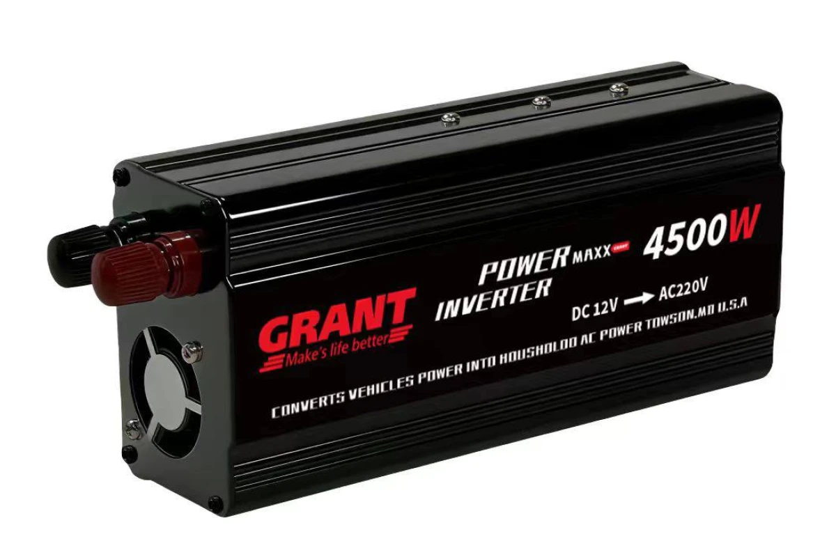 Автомобільний інвертор GRANT Power Maxx 4500W Car Inverter (12V → 220V)