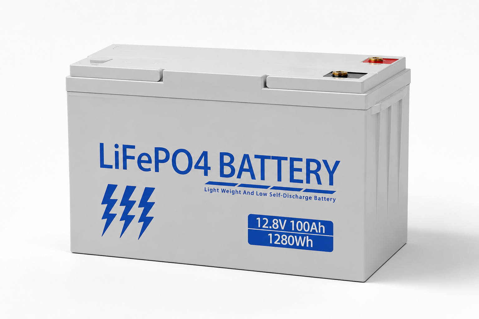 Акумулятор BATTERY liFePo 12.8V 100Ah 1200Wh для дому, квартири, ДБЖ та сонячних електростанцій