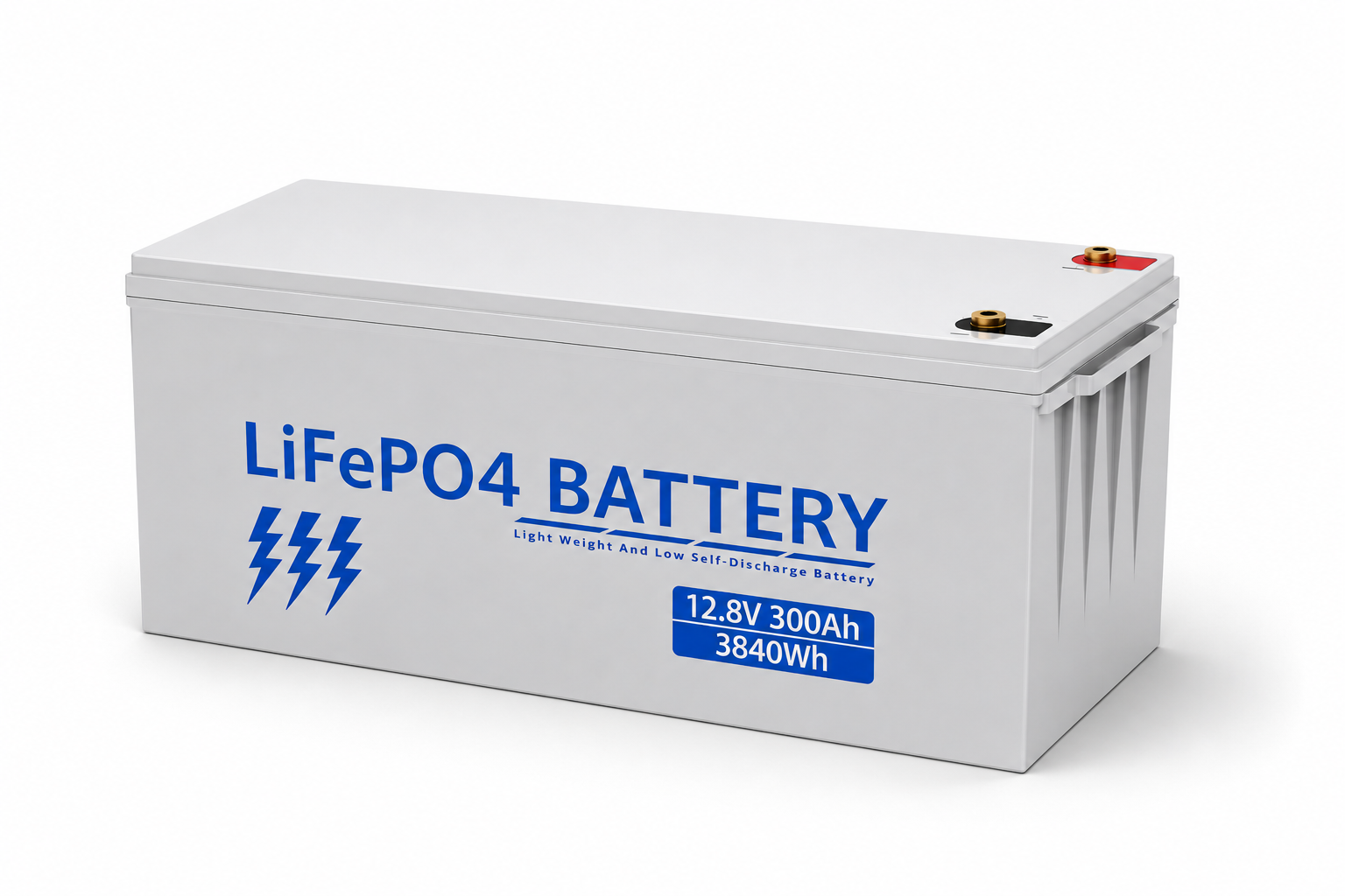 Акумулятор BATTERY liFePo 12.8V 300Ah 3840Wh для дому, квартири, ДБЖ та сонячних електростанцій