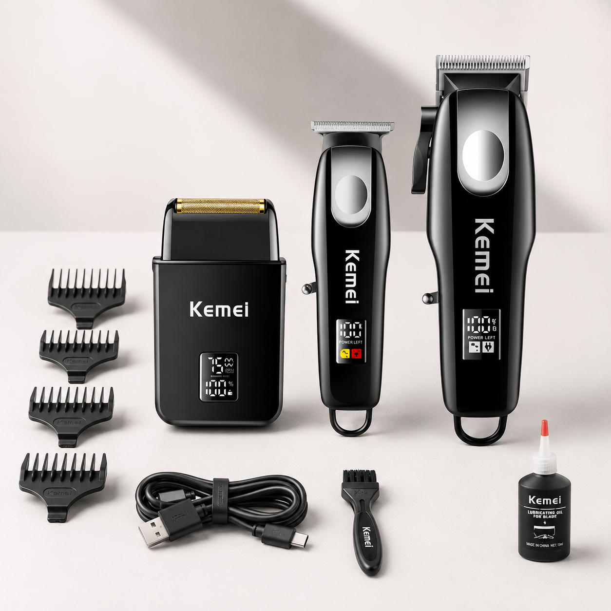Професійний набір для стрижки волосся Kemei KM-8531