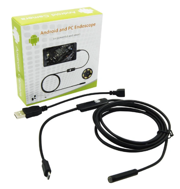 Камера Ендоскоп Android та PC Endoscope, гнучка USB-камера (100P) 3.5 м