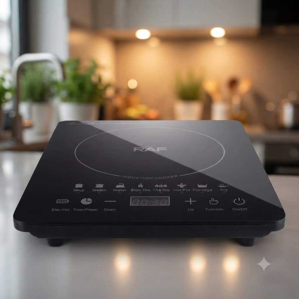 Інфрачервона плита Infrared Cooker R.8104 RAF / Плита із сенсорним керуванням / Електрична плита 2200 Вт