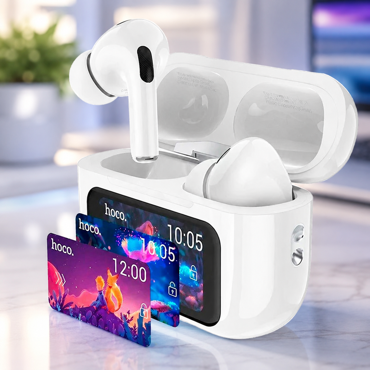 Бездротові навушники Bluetooth Hoco EW72 TWS  із сенсорним екраном 26X-29