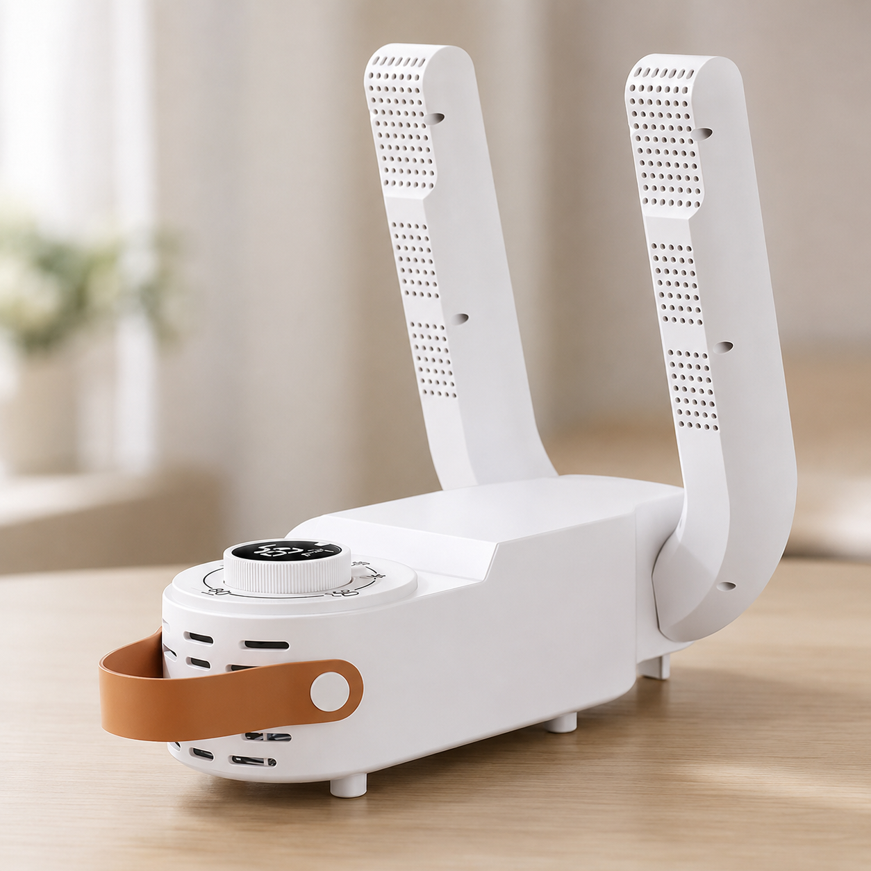 Електрична ультрафіолетова сушарка для взуття з таймером Shoe Dryer / Електросушарка для взуття 4 режимами сушіння Біла 220В