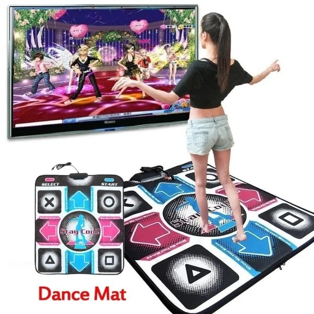 Килимок танцювальний Dance Mat із підключенням до ПК+TV