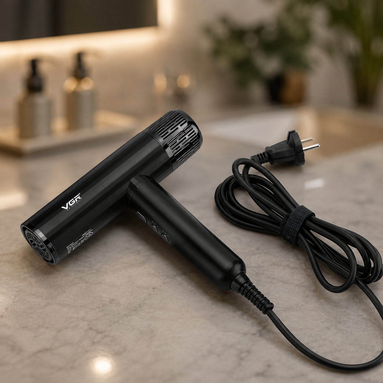 Фен VGR V 427 Black / Професійний фен VGR Professional High-Speed Hair Dryer Black