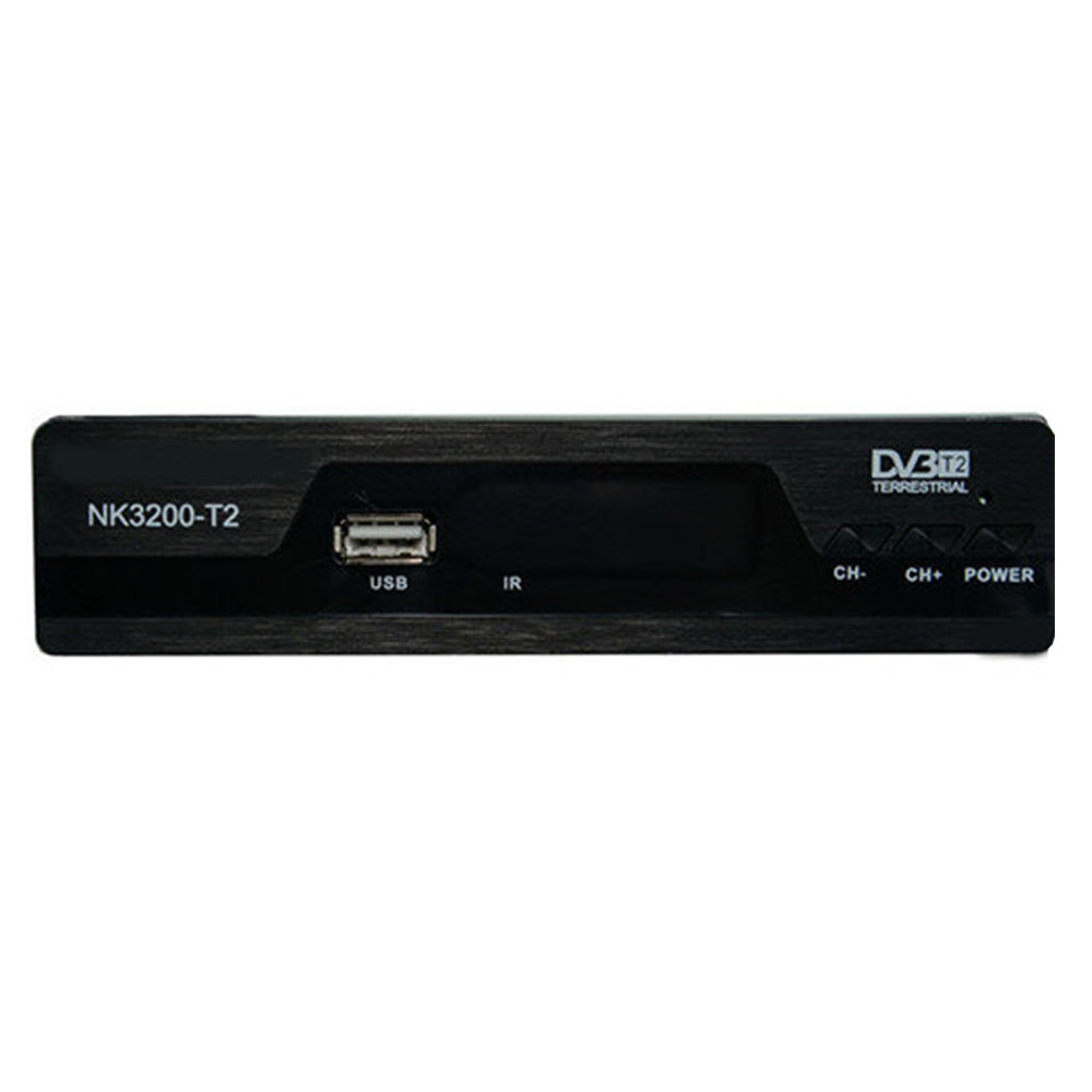 Цифровой эфирный DVB-T2 приемник, тюнер, T2 с дисплеем и тюльпанами PR4