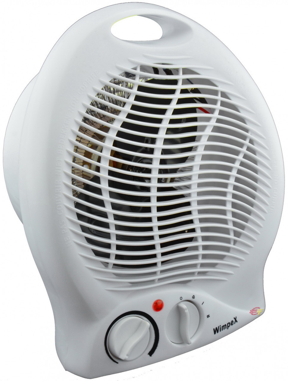 Тепловентилятор электрический для дома Wimpex FAN HEATER WX-425 CG17 PR3